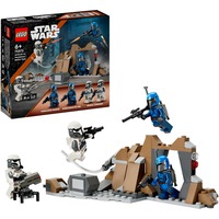 LEGO Star Wars Battle Pack med bagholdet på Mandalore™, Bygge legetøj Byggesæt, 6 År, Plast, 109 stk, 148 g