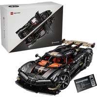 LEGO Technic Koenigsegg Sadair's Spear Hypercar, Bygge legetøj 