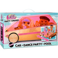 MGA Entertainment 3-in-1 Party Cruiser, Spil køretøj rose guld/Pink, L.O.L. Surprise! 3-in-1 Party Cruiser, Dukkebil, 4 År, Batterier påkrævet