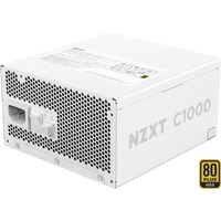 NZXT C1000 White, PC strømforsyning Hvid