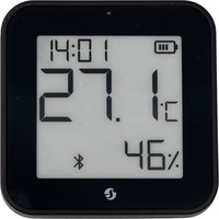 Shelly BLU H&T Display ZB, Multi sensor Sort