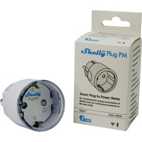 Shelly Plug PM Gen3, Stik Hvid