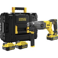 Stanley Batteridrevet kombihammer SDS-plus, 18 Volt, Borehammer Sort/Gul