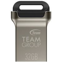 Team Group C162 32 GB, USB-stik Sølv/Sort