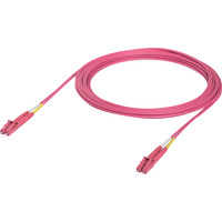 Ubiquiti OM4 Duplex LC-LC UPC fiberpatchkabel Rosa