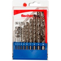 fischer Metalsbor sæt HSS-G, 1-10mm, Drill bit sæt 