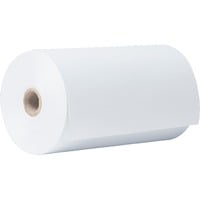 Brother BDL-7J000102-058 print etiket Hvid Ikke-klæbende printeretiket, Papir Hvid, Ikke-klæbende printeretiket, Kontinuerlig etiket, Direkte termisk, Kvittering, Rektandel