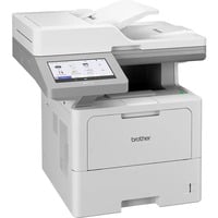Brother MFC-L6910DN Multifunktionsprinter Laser A4 1200 x 1200 dpi 50 sider pr. minut Wi-Fi grå, Laser, Monoprint, 1200 x 1200 dpi, A4, Direkte udskrivning, Hvid