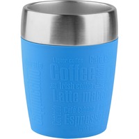 Emsa TRAVEL CUP kop Blå, Thermo mug Blå/rustfrit stål, Enkelt, 0,2 L, Blå