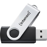 Intenso Office Line 256 GB, USB-stik Sølv/Sort