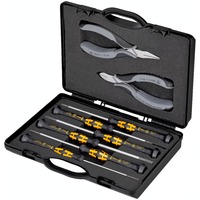 KNIPEX 00 20 18 ESD, tang sæt Sort/grå
