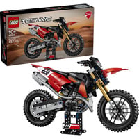LEGO Technic Ducati Desmo450 MX Factory Motorcykel, Bygge legetøj 