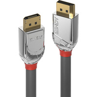 Lindy DisplayPort 1.4 kabel, Cromo Line grå