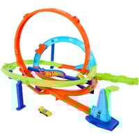 Mattel Action Loop Cyclone Challenge, Racerbane Køretøjs- og skinnesæt, 4 År, Plast, Flerfarvet