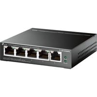 TP-Link TL-SG105MPE netværksswitch L2 Gigabit Ethernet (10/100/1000) Strøm over Ethernet (PoE) Sort Sort, L2, Gigabit Ethernet (10/100/1000), Strøm over Ethernet (PoE)