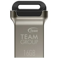 Team Group C162 16 GB, USB-stik Sølv/Sort