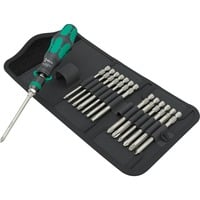 Wera 838 RA-R M Set 1, 05051061001, Bit sæt Sort/Grøn