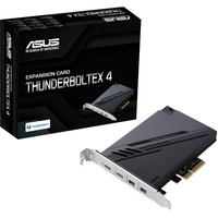 ASUS ThunderboltEX 4 interface-kort/adapter Intern Mini DisplayPort, PCIe, Thunderbolt, USB 2.0, USB 3.2 Gen 2 (3.1 Gen 2), Controller PCIe, Mini DisplayPort, PCIe, Thunderbolt, USB 2.0, USB 3.2 Gen 2 (3.1 Gen 2), PCIe 3.0, Sort, PC, Intel Thunderbolt 4 JHL8540