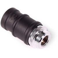 Alphacool ES Schnellverschluss BLH1A PushIn Hun IG, Forbindelse Chrome/black (matte)