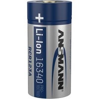 Ansmann Li-Ion batteri 16340 850mAh med ladeport 