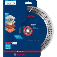 Bosch 2608900663 rundsavklinge 23 cm 1 stk, Skæreskive Polykrystallinsk diamant (PCD), Beton, Sten, 23 cm, 2,22 cm, 5500 rpm, Bosch