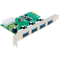 DeLOCK PCIe x1 kort til 4x ekstern USB Type-A 5 Gbit/s, USB-controlleren 