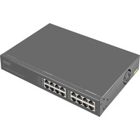 Digitus 8-port Gigabit Ethernet PoE-injektor, 802.3bt, 250W, PoE injektor grå