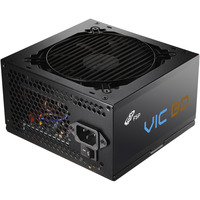 FSP VIC BD 650W, PC strømforsyning Sort