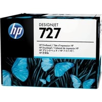 HP 727 DesignJet-skrivehoved, Skrivehovedet HP DesignJet T920 Printer series, HP DesignJet T1500 Printer series, HP DesignJet T16-- Printer..., Termisk inkjet, Mat sort, Foto sort, Blå, Magenta, Gul, Grå, B3P06A, Singapore, 173 mm