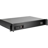 Inter-Tech 1.5U-1528-1, Server boliger Sort