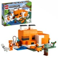 LEGO Minecraft Rævehytten, Bygge legetøj Byggesæt, 8 År, Plast, 193 stk, 407 g