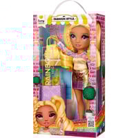 MGA Entertainment Rainbow High My Fashion Style Fashion Dolls- Sunny, Dukke Rainbow High My Fashion Style Fashion Dolls- Sunny, Mode dukke, Hunstik, 4 År, Dreng/Pige, 280 mm, Flerfarvet