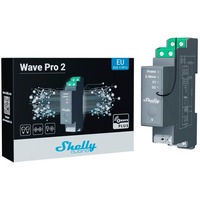 Shelly Qubino Wave Pro 2, Relay grå