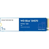 WD WD Blue SN570 M.2 1000 GB PCI Express 3.0 NVMe, Solid state-drev Blå/Hvid, 1000 GB, M.2, 3500 MB/s