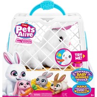 ZURU Pets Alive Mama Bunny Surprise, Plysdyr Pets Alive Mama Bunny Surprise, Legetøjskanin, 3 År, Interaktiv, Klingende, AAA, Batterier inkluderet