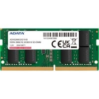 ADATA Premier hukommelsesmodul 8 GB DDR4 260-pin SO-DIMM Sort, 8 GB, DDR4, 2666 MHz, 260-pin SO-DIMM