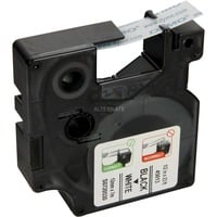Dymo ægte D1-etiketter | Sort tekst på hvid | 12 mm x 7 m | Selvklæbende etiketter til LabelManager-etiketprintere | 10 stk., Tape Sort, Selvklæbende printeretiket, LabelManager 100, LabelManager 100PLUS, LabelManager 120P, LabelManager 150, LabelManager 160,..., 1,2 cm, 7 m, 300 g