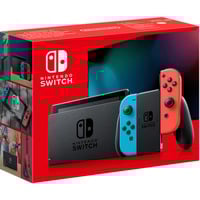 Nintendo Switch, Spillekonsol Neon-rød/Neon-blå