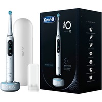 Procter & Gamble iO Series 10 Voksen Roterende, pulserende tandbørste Hvid, El-tandbørste Hvid, Voksen, Roterende, pulserende tandbørste, Daglig pleje, Dyb rensning, Gum pleje, Sensitiv, Blegning, Hvid, 2 min, Hvid