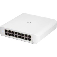 Ubiquiti UniFi Switch Lite 16 PoE L2 Gigabit Ethernet (10/100/1000) Strøm over Ethernet (PoE) Hvid Hvid, L2, Gigabit Ethernet (10/100/1000), Strøm over Ethernet (PoE), Kan monteres på væggen