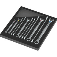 Wera Skumindsats 6007 Joker Set 1, Gaffelnøgle Sort/multi-coloured