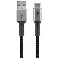 goobay 49297, Kabel grå/Sølv