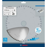 Bosch 2 608 837 778 rundsavklinge 25 cm 1 stk Aluminium, 25 cm, 3 cm, 1,8 mm, 6000 rpm, 2,4 mm