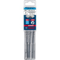 Bosch Expert SDS plus-7X Hammer drill bit 10 stk, Boremaskine Borehammer, Hammer drill bit, 7 mm, 165 mm, Beton, Sten, 10 cm