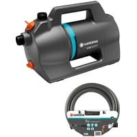 GARDENA 4100 Silent 9052-20, Pumpe mørk grå/Turkis
