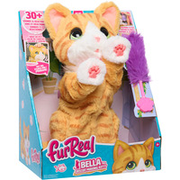 Just Play FurReal Bella, Plysdyr Legetøjskat, 4 År, Interaktiv, AA, Batterier inkluderet