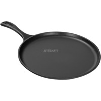 Lodge Crêpepande L9OG3, med skaft, Stegepande Sort