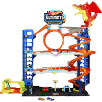 Mattel City Ultimate Garage, Spil bygning Køretøjs- og skinnesæt, 4 År, Plast, Flerfarvet