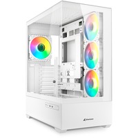 Sharkoon AK6 RGB    , Towerkabinet Hvid