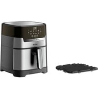Tefal Easy Fry & Grill EY505D Enkelt 4,2 L Enkeltstående 1550 W Varmluftsteger Rustfrit stål, Airfryer rustfrit stål/Sort, Varmluftsteger, 4,2 L, 80 °C, 200 °C, 6 person(er), 60 min.